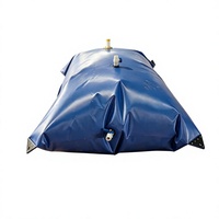 Réservoir d'eau gonflable portable en PVC de 2000 litres avec filtration agricole et garantie de 3 ans