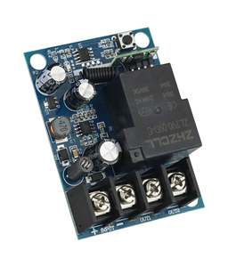 Tùy chỉnh DC12-80V 1 kênh <span class=keywords><strong>433MHz</strong></span> RF Receiver kim loại không dây RF điều khiển từ xa ekectric chuyển đổi khóa cửa với bìa Thiết bị chuyển mạch - Product Image 3