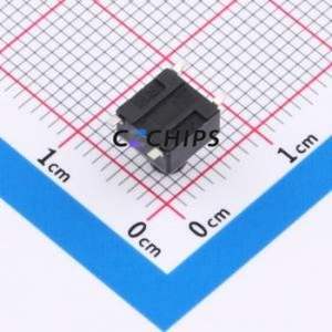 YTSD003B0702501B Tactile Switch SMD-4P,6x6mm Switch Single Pole Single Throw Round Button 2.5N Vertical Mount - Product Image 2