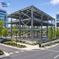 Structure de bâtiment de bureau préfabriqué en acier WZHG pour complexes commerciaux et projets de campus d'entreprise