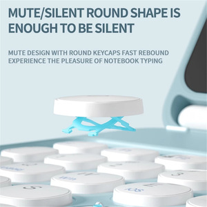 Máy tính bảng bao gồm & trường hợp đầy màu sắc Silicone đứng Bìa trường hợp bàn phím cho ipad 8th/9th Gen Pro <span class=keywords><strong>9.7</strong></span> \ "không khí 2/không khí 1 phổ máy tính bảng - Product Image 3