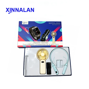 Set Smartwatch Best Seller con Cuffie TWS, Ventilatore Portatile, Collana con Altoparlante 7-in-1, Regalo Outlet di Fabbrica Rock-006 - Product Image 1