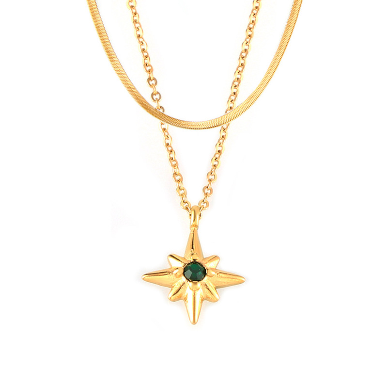 Fashion Ins Style Stacking Chain Necklace