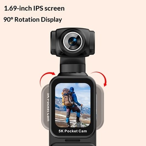 Cámara Deportiva de Bolsillo para Ciclismo, Antivibración, Pantalla Táctil, Reconocimiento Facial, Alta Definición 5K - Product Image 4