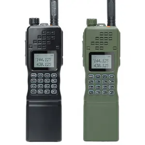 2022 Melhor preço de fábrica Baofeng AR-152 128 canais 136-174mhz 400-520mhz walkie talkie 10w rádio bidirecional de longo alcance 12000mAh