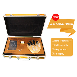 <b>Portable</b> body analyzer 3D display health device USB key <b>lock</b> analyzer Aluminum case medical tool - Product Image 1