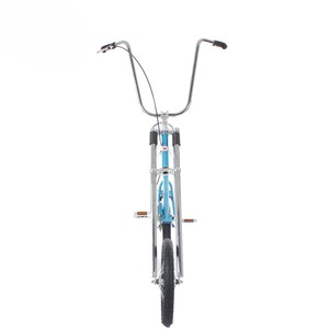 Vélo rétro <span class=keywords><strong>chopper</strong></span> américain classique à propulsion humaine, fourche avant extra longue, vélo de banlieue cruiser style Harley - Product Image 2
