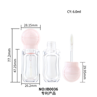 Kit d'artiste maquilleur à usage professionnel, tubes à rouge à lèvres vides, tubes à gloss de luxe avec applicateur à flux fluide