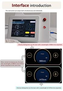 Máquina de Enfriamiento por Aire para Reparación Privada en Ginecología con Tratamiento de 980nm+1470nm, Modelo 2026 - Product Image 6