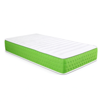 Matelas à ressorts compressés, coussin moelleux pour la chambre à coucher, matelas épaissi protecteur de la colonne vertébrale avec tailles personnalisables