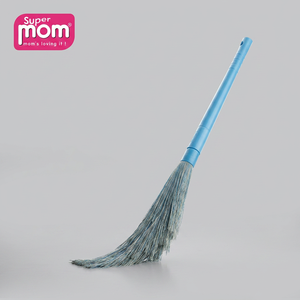 Balai à poils de corde de chameau avec poignée ergonomique en plastique Anax et pelle à poussière, poils doux lavables pour la maison et le bureau - Product Image 1