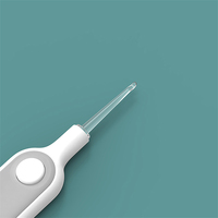 WELLFLYER Vente en gros BMS-114 oreillette pour bébé éclairage LED oreillette pour soins de bébé outils de sécurité oreillette toilettage ensemble de manucure pour ongles de bébé
