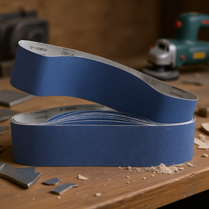 Bandas Abrasivas Fervi P100 para Lijar Metal y Madera - Product Image 3