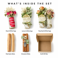 Bouquet d'encens de sauge, traditionnel, luxueux, bohème, avec petits fragments de sauge, pour spa, à combustion lente, sauge rouge, anti-odeur, printemps été