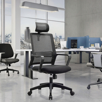 Chaise de bureau pivotante ergonomique en plastique, vente en gros d'usine, chaise de direction à prix abordable