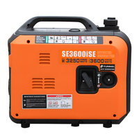 2024 nouveau silencieux Portable 2Kva 3kva 3.6Kva 110/220/240V 50/60HZ générateur d'onduleur à essence SE2600iS SE3600iS SE3600iSE