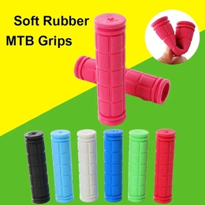 MTB Grips mềm cao su tay lái Grips thoải mái xe đạp leo núi xử lý <span class=keywords><strong>Bar</strong></span> Bìa phù hợp với <span class=keywords><strong>BMX</strong></span> MXB xử lý <span class=keywords><strong>Bar</strong></span> End Phụ Kiện Xe Đạp - Product Image 1