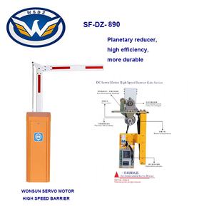 Barriera Automatica di Controllo Veicoli con Motore Servo DC Wonsun di Alta Gamma e Riduttore Planetario, Barriera Stradale Intelligente per Carichi Pesanti - Product Image 2