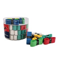 Haute qualité six couleurs mélange badminton grip remplacement tennis sur grip
