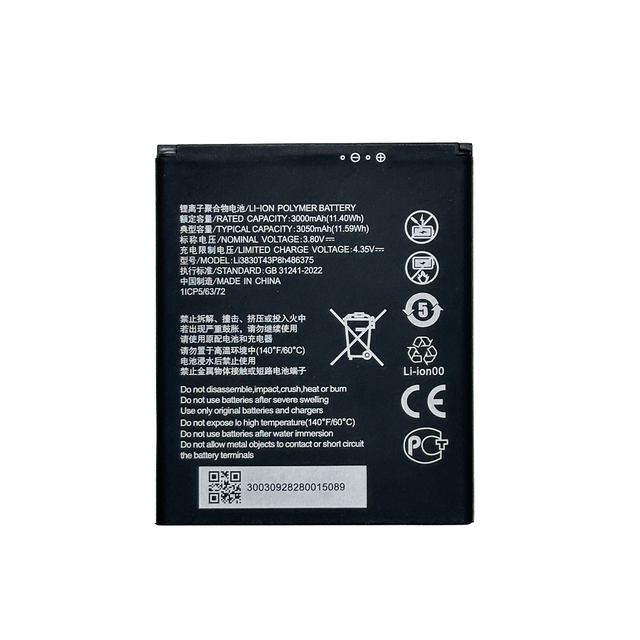 For Blade A31 PLUS Phone P600 Replacement Battery Li3830T43P8h486375 3.8V Rechargeable in Stock