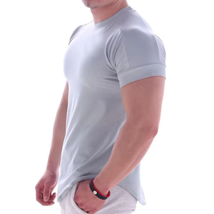 T-shirt pour homme personnalisé imprimé musculation sport gym de haute qualité coupe ajustée fitness sport t-shirts surdimensionnés pour homme - Product Image 4