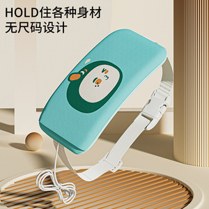 เข็มขัดคาดเอวแบบอุ่นด้วย USB พร้อมดีไซน์การ์ตูน ปรับอุณหภูมิได้ สำหรับการบำบัดด้วยความร้อนประจำเดือนและรองรับเอว น้ำหนักเบา - Product Image 1
