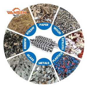 Doppelwellen-Schredder maschine Aluminium-Ubc-Schredder maschine Automatische kleine Schrott zer kleinerer Kupferdraht - Product Image 3