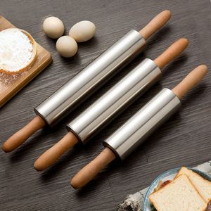 Rouleau à pâtisserie en acier inoxydable de haute qualité, durable, pour la pâtisserie, accessoires de cuisine en gros sur mesure - Product Image 5