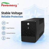 Onduleur de Secours 850VA 230Vac avec Batterie Intégrée 12V 9Ah pour PC, Moniteur, Routeur, TPV, CCTV et Alimentation de Secours pour Bureau et Domicile Européen