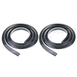 2/4PCS Protector Universal de Guardabarros para Coche, Embellecedor de Arco de Rueda, Extensor de Guardabarros, Decorativo, Antirrayas, de Goma - Product Image 4