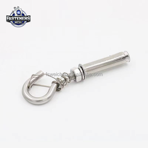 Ancres murales en acier inoxydable 304 pour béton, boulons à œil - Product Image 6