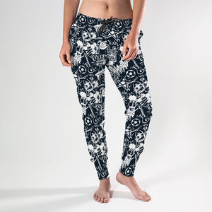 Custom Paisley <span class=keywords><strong>Acuarela</strong></span> Azulejo floral con flores Flores Tulipanes Hojas Imprimir Gimnasio Pantalones de chándal Fitness Jogging Pantalones Uso casual - Product Image 6