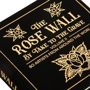 Livro de Arte de Tatuagem Capa Dura Personalizado com Aba Dobrável e Capa em Relevo Dourado para Artistas – Venda por Atacado para Distribuidores - Product Image 2