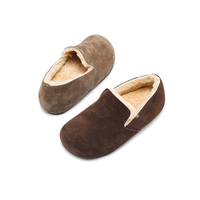 Bottes de neige décontractées pour filles en cuir véritable, douces, respirantes, légères et confortables