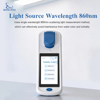 Turbimètre portable, analyseur de turbidité de l'eau portable, testeur de turbidité par lumière diffusée