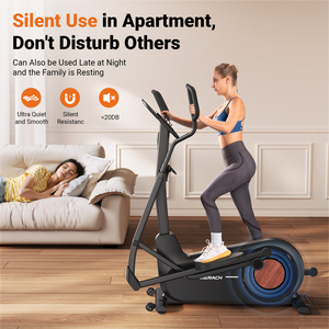 MERACH E27 <span class=keywords><strong>Elliptique</strong></span> pour la maison, <span class=keywords><strong>machine</strong></span> <span class=keywords><strong>elliptique</strong></span> à pas de 18,5 pouces, système de transmission magnétique hyper silencieux - Product Image 3