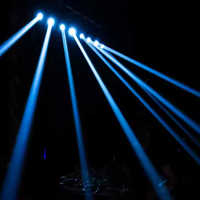 6/8 tête Multi couleur Laser faisceau de lumière barre balayage tête mobile scène Laser projecteur Dj barre lumineuse pour Disco fête mariage décoration