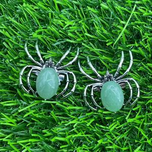 Escultura de Araña de Piedra Natural, Artículos Decorativos de Cristal Curativo, Aleación de Gemas, para Regalo - Product Image 2