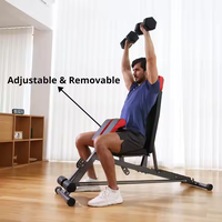 Banc de presse professionnel de musculation de gymnastique à domicile banc assis pour l'entraînement du corps