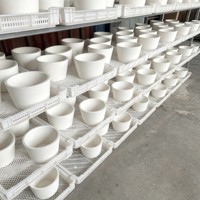 Pièces en fibre céramique de forme spéciale, résistantes à la corrosion, formées sous vide, pour isolation thermique des fours céramiques