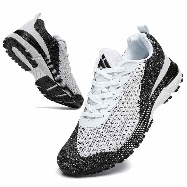 Scarpe Sportive Donna Mishansha - Sneakers Casual Antiscivolo, Comode E Respirabili, Nero - Foto 2