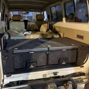 Accesorios LC76, Sistema de Cajones Dobles VRD4X4, Cajón de Almacenamiento Modular Interior, Cajón para Camioneta 4x4, Cajones Deslizantes 4x4 - Product Image 3