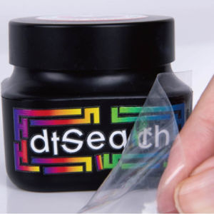 カスタムロゴ強力な3Dエンボス加工オーバルレーベルデカール金属防水オイルプルーフ高級ローズゴールドホイルホットスタンプ転送 - Product Image 5