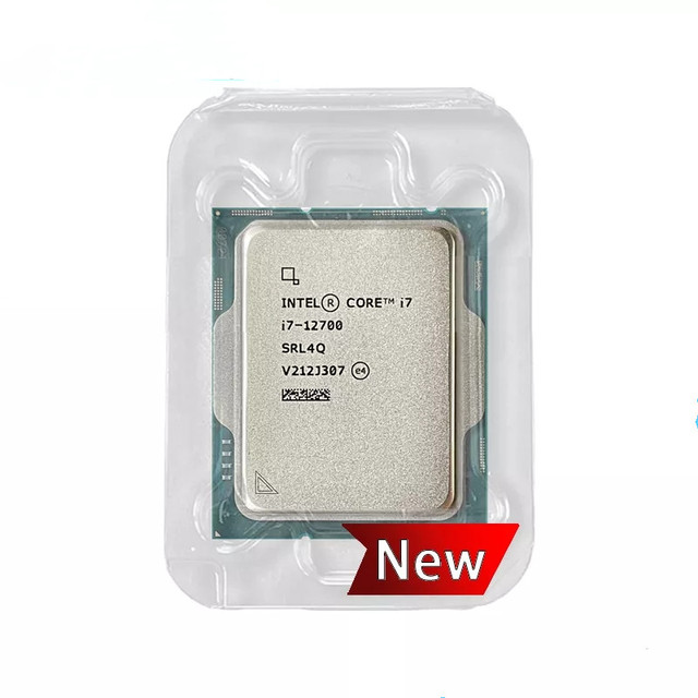 For Intel Core I7 12700 2.1 GHz Twelve-Core Twenty-Thread CPU Processor 10NM L3=25M 66W LGA 1700 I7-12700 New Tray