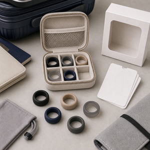 Coque de protection en silicone pour Oura Ring 5/4 Galaxy Ring RingConn Ultrahuman, fine et professionnelle, pour une utilisation quotidienne. - Product Image 1
