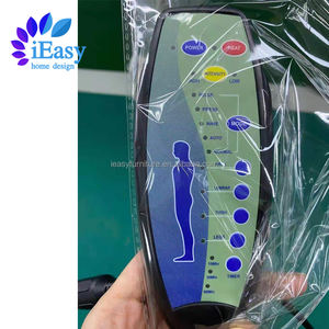 أريكة كهربائية بمقعدين مخصصة من VIP ذات مقعدين من الجلد الطبيعي تعمل بالطاقة المزدوجة أريكة منزلية للسينما مع كرسي ساخن - Product Image 2