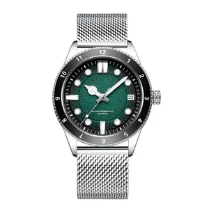 oem odm luxury quartz analog high quality watch brand with quartz automatic movement manufacturer with sellita eta