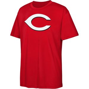 Maillot de baseball performant pour garçons, col rond, anti-humidité, Cincinnati pour Elly De La Cruz 44 Rouge - Product Image 2