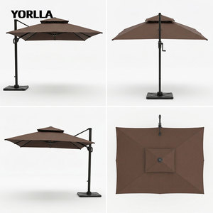 <span class=keywords><strong>Parasol</strong></span> <span class=keywords><strong>de</strong></span> jardin moderne coupe-vent <span class=keywords><strong>de</strong></span> grande taille avec base pour restaurant extérieur, hôtel, cour et salle <span class=keywords><strong>de</strong></span> sport - Vente en gros - Product Image 4