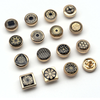 Boutons-pression métalliques personnalisés 12 mm 11,5 mm, 4 pièces, à capuchon texturé rond, à bord fraisé, à encoche étoile pour vêtements et vestes en jean